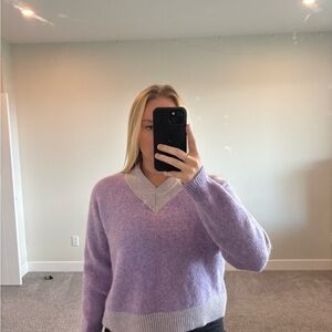 Lululemon Alpaca Wool-Blend V-Neck Sweater